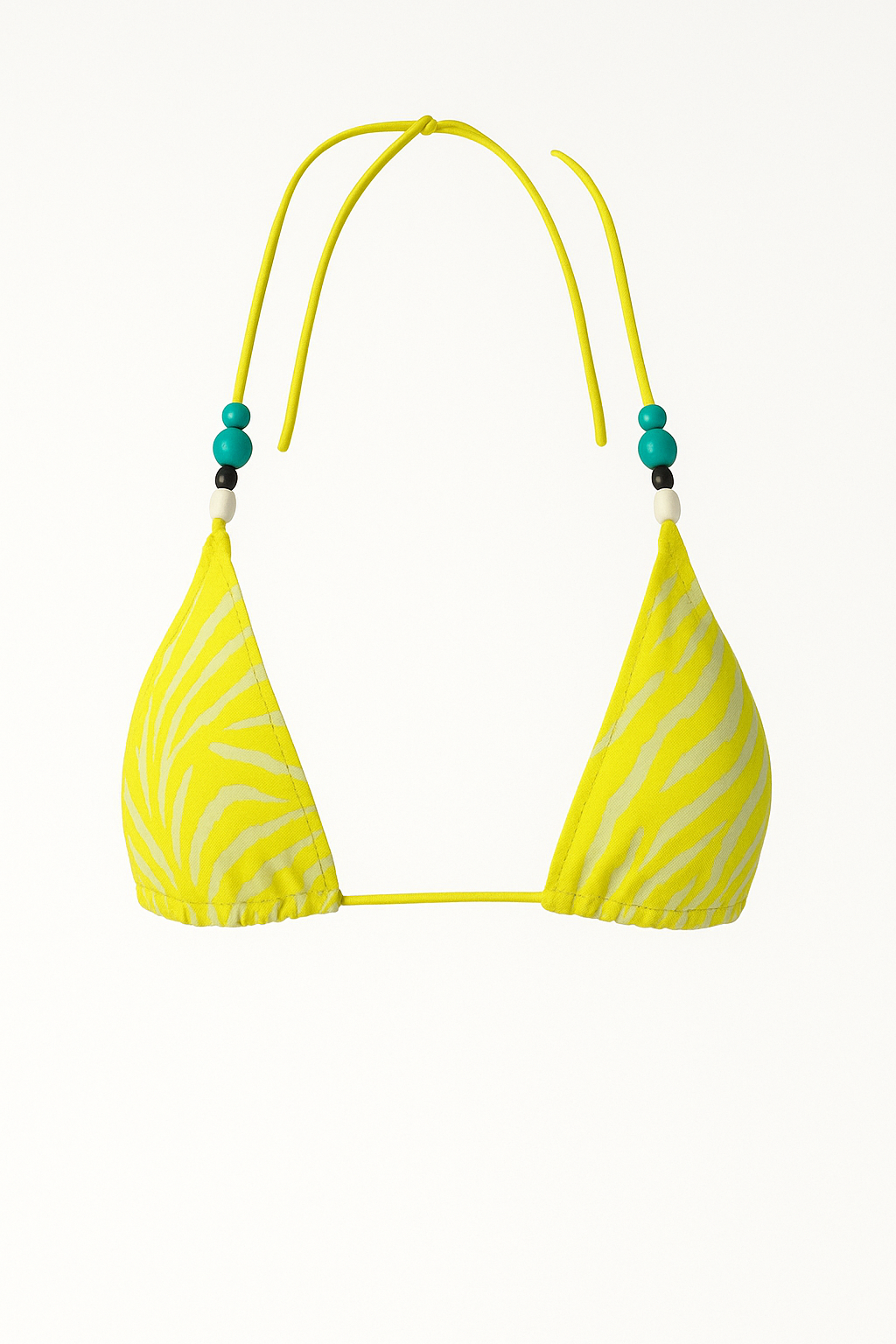limited edition yellow zebra top