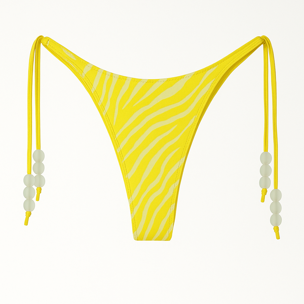 limited edition yellow zebra bottom